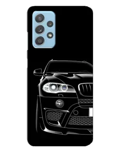 Чехол для Samsung Galaxy A23 с картинкой «Темный силуэт BMW» Чехол для Samsung Galaxy A23 с картинкой «Темный силуэт BMW»