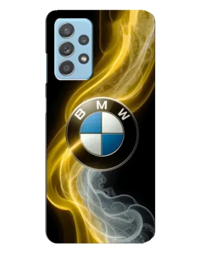 Чехол для Samsung Galaxy A23 с картинкой «Золотистый дым BMW» Чехол для Samsung Galaxy A23 с картинкой «Золотистый дым BMW»