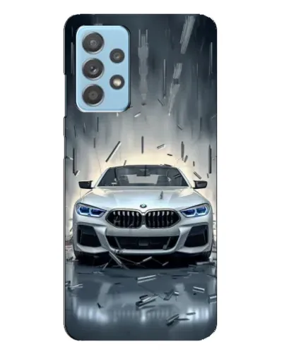 Чехол для Samsung Galaxy A23 с картинкой «BMW в свете фар» Чехол для Samsung Galaxy A23 с картинкой «BMW в свете фар»