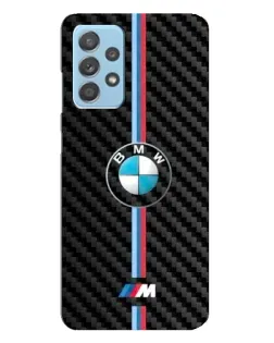 Чехол для Samsung Galaxy A23 с картинкой «Эмблема BMW и карбон» Чехол для Samsung Galaxy A23 с картинкой «Эмблема BMW и карбон»