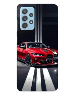 Чехол для Samsung Galaxy A23 с картинкой «Красная BMW на дороге» Чехол для Samsung Galaxy A23 с картинкой «Красная BMW на дороге»