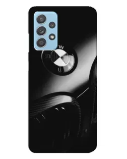 Чехол для Samsung Galaxy A23 с картинкой «Эмблема BMW — макро» Чехол для Samsung Galaxy A23 с картинкой «Эмблема BMW — макро»