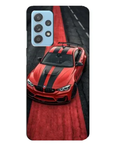 Чехол для Samsung Galaxy A23 с картинкой «BMW на красной дорожке» Чехол для Samsung Galaxy A23 с картинкой «BMW на красной дорожке»