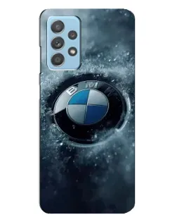 Чехол для Samsung Galaxy A23 с картинкой «Логотип BMW — лед» Чехол для Samsung Galaxy A23 с картинкой «Логотип BMW — лед»