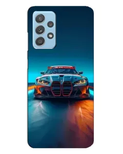 Чехол для Samsung Galaxy A23 с картинкой «BMW — огни неона» Чехол для Samsung Galaxy A23 с картинкой «BMW — огни неона»