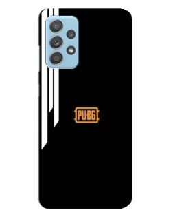 Чехол для Samsung Galaxy A23 с картинкой «PUBG — вертикальные линии»