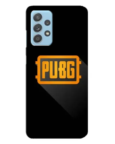 Чехол для Samsung Galaxy A23 с картинкой «PUBG — рамка лого»