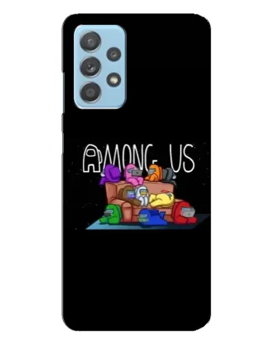 Чехол для Samsung Galaxy A23 с картинкой «Логотип Among Us» Чехол для Samsung Galaxy A23 с картинкой «Логотип Among Us»