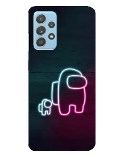 Чехол для Samsung Galaxy A23 с картинкой «Among Us неон-арт» Чехол для Samsung Galaxy A23 с картинкой «Among Us неон-арт»