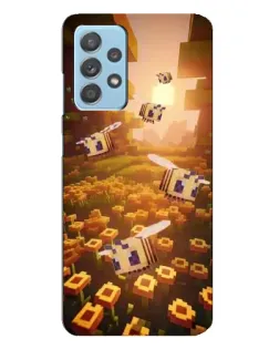 Чехол для Samsung Galaxy A23 с картинкой «Поле подсолнухов»
