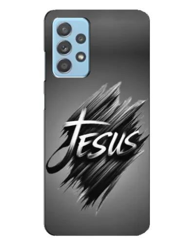 Чехол для Samsung Galaxy A23 с картинкой «Надпись Jesus Graffiti»