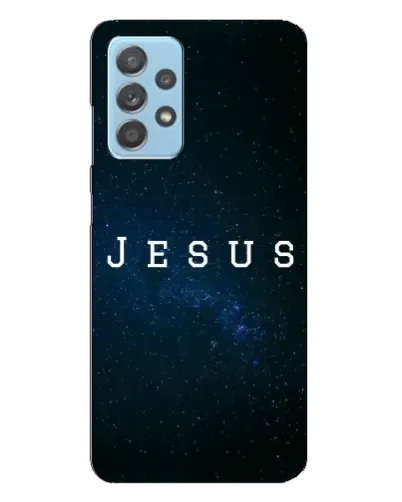 Чехол для Samsung Galaxy A23 с картинкой «Звездное небо Jesus»