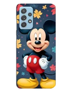 Чехол для Samsung Galaxy A23 с картинкой «Осенний Mickey Mouse»