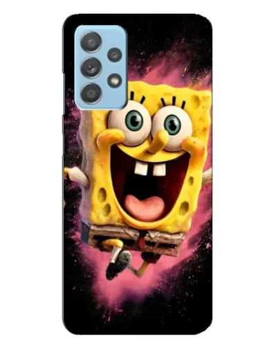 Чехол для Samsung Galaxy A23 с картинкой «Взрывной Спанч Боб»
