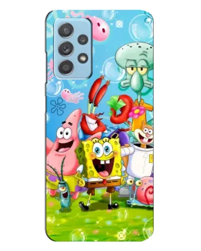 Чехол для Samsung Galaxy A23 с картинкой «Губка Боб и друзья» Чехол для Samsung Galaxy A23 с картинкой «Губка Боб и друзья»