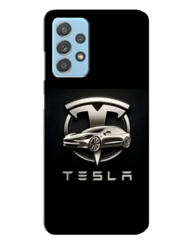 Чехол для Samsung Galaxy A23 с картинкой «Tesla — серебристое авто» Чехол для Samsung Galaxy A23 с картинкой «Tesla — серебристое авто»