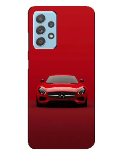 Чехол для Samsung Galaxy A23 с картинкой «Красный Mercedes AMG»