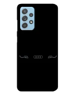 Чохол для Samsung Galaxy A23 з картинкою «Audi — світловий підпис»