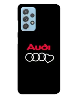 Чохол для Samsung Galaxy A23 з картинкою «Логотип Audi Heart»