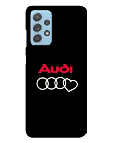 Чехол для Samsung Galaxy A23 с картинкой «Логотип Audi Heart»