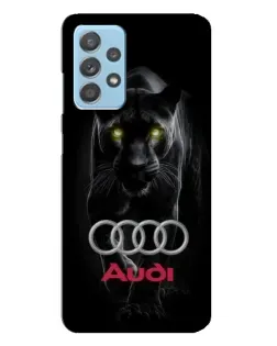 Чохол для Samsung Galaxy A23 з картинкою «Пантера та Audi»