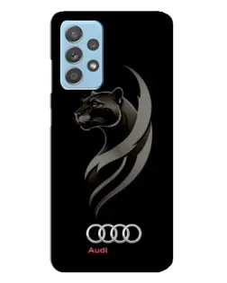 Чохол для Samsung Galaxy A23 з картинкою «Графіка — пантера та Audi»