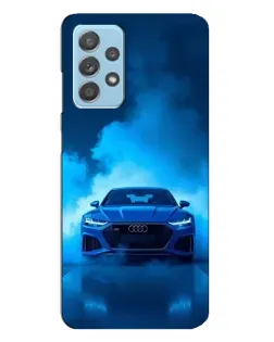 Чохол для Samsung Galaxy A23 з картинкою «Audi — блакитна енергія»