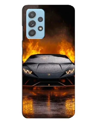 Чехол для Samsung Galaxy A23 с картинкой «Lamborghini в огне» Чехол для Samsung Galaxy A23 с картинкой «Lamborghini в огне»