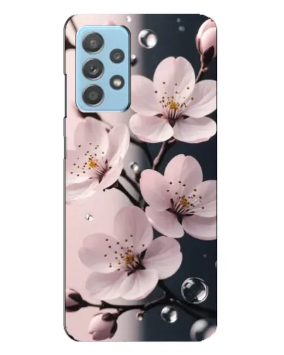 Чехол для Samsung Galaxy A23 с картинкой «Нежная сакура и капли» Чехол для Samsung Galaxy A23 с картинкой «Нежная сакура и капли»