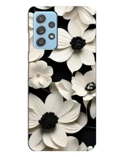 Чехол для Samsung Galaxy A23 с картинкой «Объемные белые цветы» Чехол для Samsung Galaxy A23 с картинкой «Объемные белые цветы»