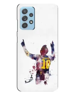 Чехол для Samsung Galaxy A23 с картинкой «Акварельный Месси Барселона» Чехол для Samsung Galaxy A23 с картинкой «Акварельный Месси Барселона»