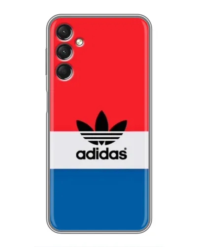 Чехол для Samsung Galaxy A24 с картинкой «Ретро блоки Adidas» Чехол для Samsung Galaxy A24 с картинкой «Ретро блоки Adidas»