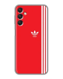 Чехол для Samsung Galaxy A24 с картинкой «Красный минимализм Adidas» Чехол для Samsung Galaxy A24 с картинкой «Красный минимализм Adidas»