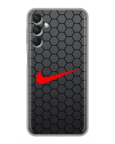 Чехол для Samsung Galaxy A24 с картинкой «Nike — карбоновая сетка» Чехол для Samsung Galaxy A24 с картинкой «Nike — карбоновая сетка»