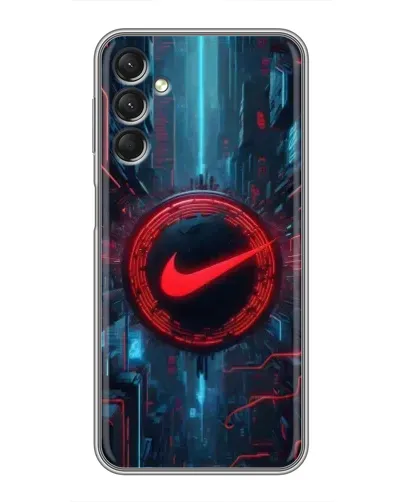 Чехол для Samsung Galaxy A24 с картинкой «Техногенный стиль Nike» Чехол для Samsung Galaxy A24 с картинкой «Техногенный стиль Nike»