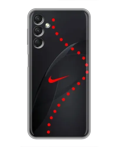 Чехол для Samsung Galaxy A24 с картинкой «Абстрактный дизайн Nike» Чехол для Samsung Galaxy A24 с картинкой «Абстрактный дизайн Nike»