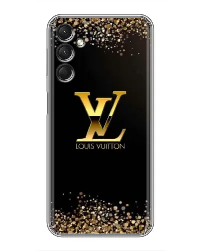 Чехол для Samsung Galaxy A24 с картинкой «LV — золотые искры» Чехол для Samsung Galaxy A24 с картинкой «LV — золотые искры»
