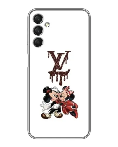 Чехол для Samsung Galaxy A24 с картинкой «LV и Микки Маус» Чехол для Samsung Galaxy A24 с картинкой «LV и Микки Маус»
