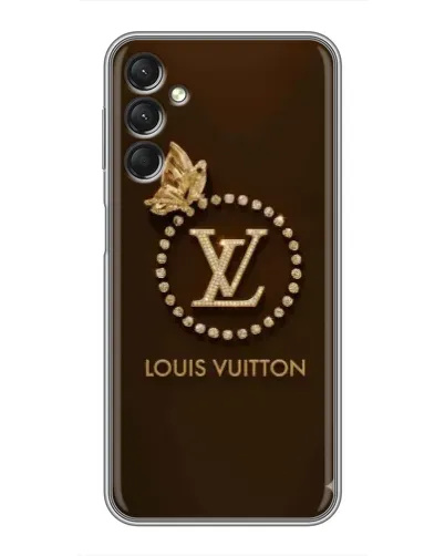 Чехол для Samsung Galaxy A24 с картинкой «LV — золотая печать» Чехол для Samsung Galaxy A24 с картинкой «LV — золотая печать»