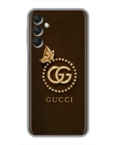 Чехол для Samsung Galaxy A24 с картинкой «Gucci — золотая бабочка» Чехол для Samsung Galaxy A24 с картинкой «Gucci — золотая бабочка»