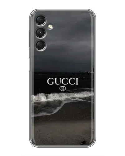 Чехол для Samsung Galaxy A24 с картинкой «Gucci — морской прибой» Чехол для Samsung Galaxy A24 с картинкой «Gucci — морской прибой»