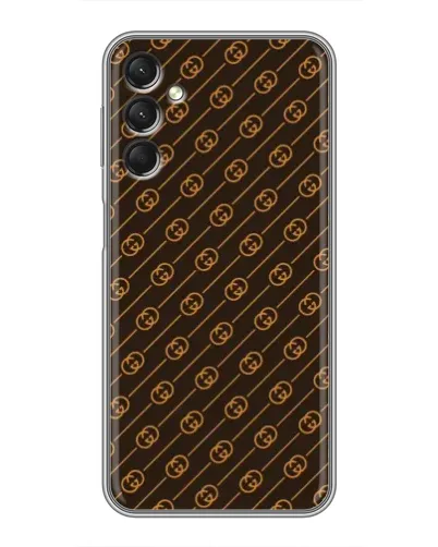 Чехол для Samsung Galaxy A24 с картинкой «Gucci — золотые диагонали» Чехол для Samsung Galaxy A24 с картинкой «Gucci — золотые диагонали»