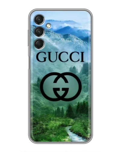 Чехол для Samsung Galaxy A24 с картинкой «Gucci — горный пейзаж» Чехол для Samsung Galaxy A24 с картинкой «Gucci — горный пейзаж»