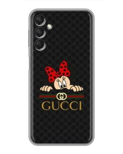 Чехол для Samsung Galaxy A24 с картинкой «Минни Маус Gucci — черный» Чехол для Samsung Galaxy A24 с картинкой «Минни Маус Gucci — черный»