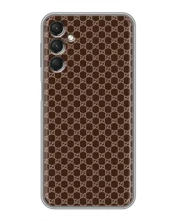 Чехол для Samsung Galaxy A24 с картинкой «Gucci — шоколадная сетка» Чехол для Samsung Galaxy A24 с картинкой «Gucci — шоколадная сетка»