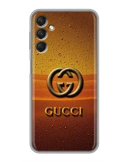Чехол для Samsung Galaxy A24 с картинкой «Gucci — солнечный градиент» Чехол для Samsung Galaxy A24 с картинкой «Gucci — солнечный градиент»