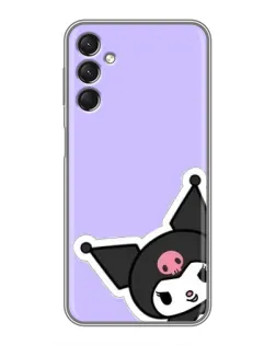 Чехол для Samsung Galaxy A24 с картинкой «Забавная Kuromi»