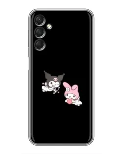 Чехол для Samsung Galaxy A24 с картинкой «My Melody и Kuromi»