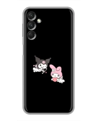 Чехол для Samsung Galaxy A24 с картинкой «My Melody и Kuromi»