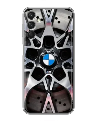 Чехол для Samsung Galaxy A24 с картинкой «BMW — деталь диска»